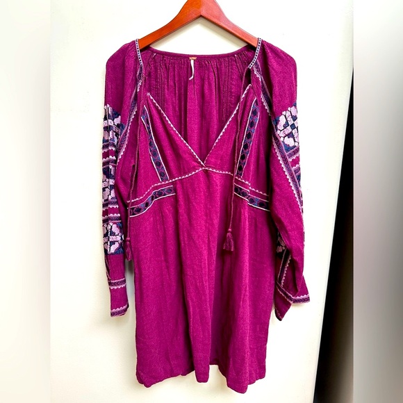Free People All My Life Mini Tunic Dress, - Picture 2 of 10